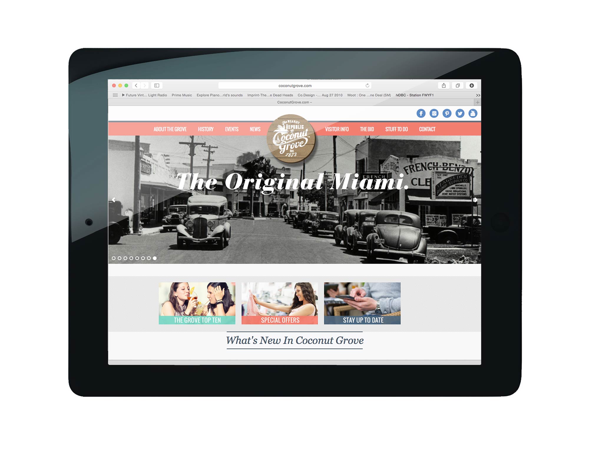 Coconut Grove BID Website