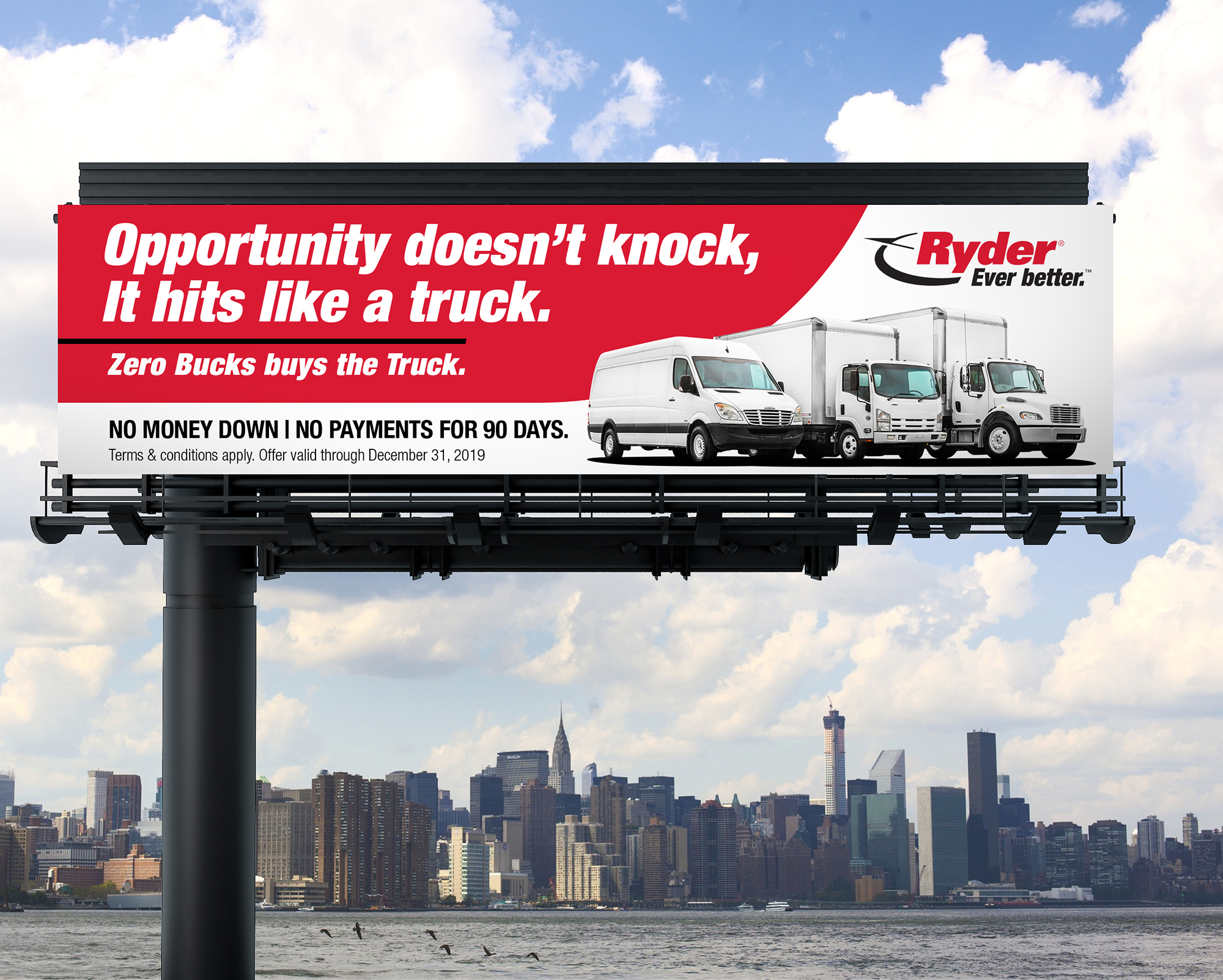 Ryder Used Trucks Billboard