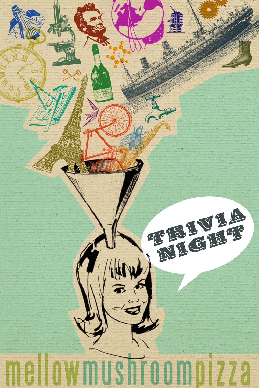 Mellow Mushroom Trivia Night Poster