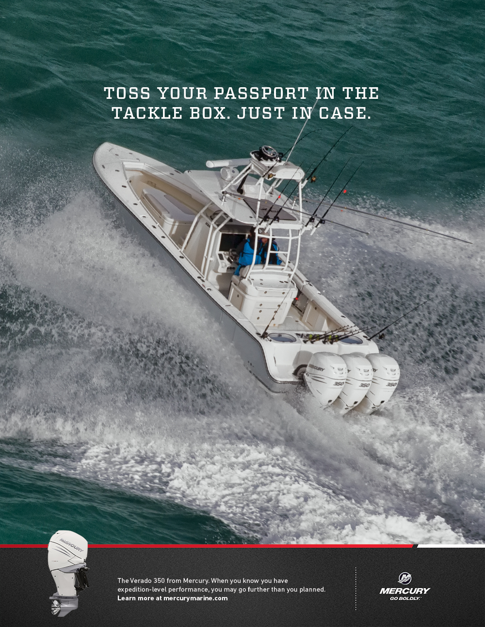 Mercury Marine Print Ad Verado