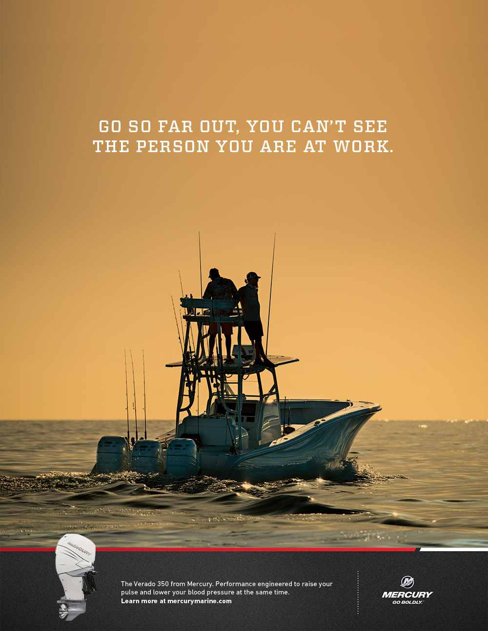 Mercury Marine Advertising for Magazine