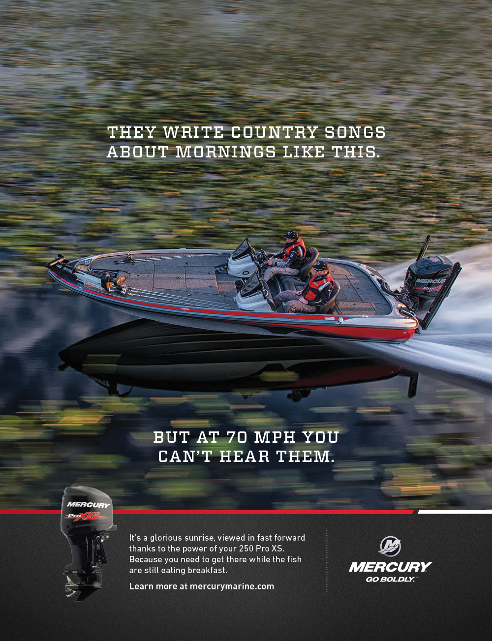 Mercury Marine Boat Outboard Advertising