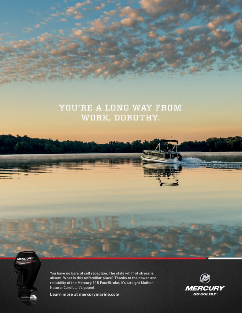 Mercury Marine Print Ad